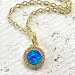 Load image into Gallery viewer, Opal Dainty Layering Necklace