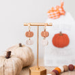 Load image into Gallery viewer, Double Pumpkin Dangles