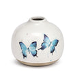 Load image into Gallery viewer, Blue Butterflies Vase