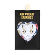 Load image into Gallery viewer, Art Heart Earrings