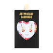 Load image into Gallery viewer, Art Heart Earrings