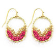 Load image into Gallery viewer, Slice Beaded Earrings