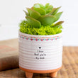 Load image into Gallery viewer, Mini Artisan Planter - Mom