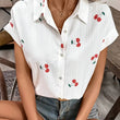 Load image into Gallery viewer, Cherry Print Blouse