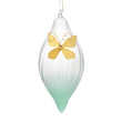 Load image into Gallery viewer, Milk Glass Ornament with Butterfly