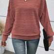 Load image into Gallery viewer, Ribbed Coral Long Sleeve Top