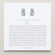 Load image into Gallery viewer, To the Moon and Back Hoop Earrings