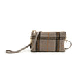 Load image into Gallery viewer, Riley Plaid Crossbody/Wristlet