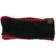 Load image into Gallery viewer, Fuzzy Lined Flecked C.C Head Wrap