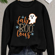 Load image into Gallery viewer, FabBOOlous Ghost LS Tee