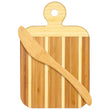 Load image into Gallery viewer, Striped Serving & Cutting Board w/ Spreader Knife