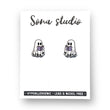 Load image into Gallery viewer, Halloween Ghost Earrings