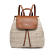 Load image into Gallery viewer, Saffron Straw-Textured Backpacks
