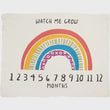 Load image into Gallery viewer, Watch Me Grow Rainbow Milestone Blanket