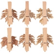 Load image into Gallery viewer, Fall Leaf Place Card Holder Set