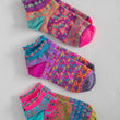Load image into Gallery viewer, Cozy Ankle Socks Set - Mustard Floral