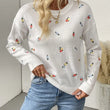 Load image into Gallery viewer, Floral Embroidery Sweater