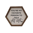 Load image into Gallery viewer, Hexagon Wooden Signs