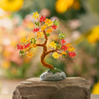 Load image into Gallery viewer, Autumn Beaded Tree