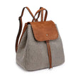 Load image into Gallery viewer, Saffron Straw-Textured Backpacks