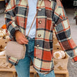 Load image into Gallery viewer, Plaid Flannel Shacket Jacket