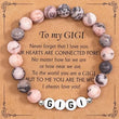 Load image into Gallery viewer, Mom, GiGi, Grandma Stone Beaded Bracelets