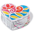 Load image into Gallery viewer, Crystalite Heart Shaped Trinket Box