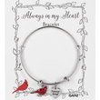 Load image into Gallery viewer, Always in My Heart Cardinal Bracelets