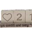 Load image into Gallery viewer, Wedding Countdown Blocks