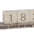 Load image into Gallery viewer, Wedding Countdown Blocks