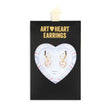Load image into Gallery viewer, Art Heart Earrings