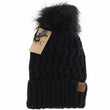 Load image into Gallery viewer, Fuzzy Lined Fur Pom Beanie
