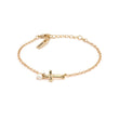 Load image into Gallery viewer, Dainty Cross Bracelet