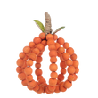 Load image into Gallery viewer, Beaded Orange Pumpkin Figurines
