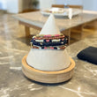 Load image into Gallery viewer, Navy & Rose Stack Bracelets