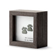 Load image into Gallery viewer, Paw Prints Shadow Box