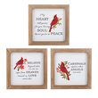 Load image into Gallery viewer, Cardinal Memorial Wall Decor