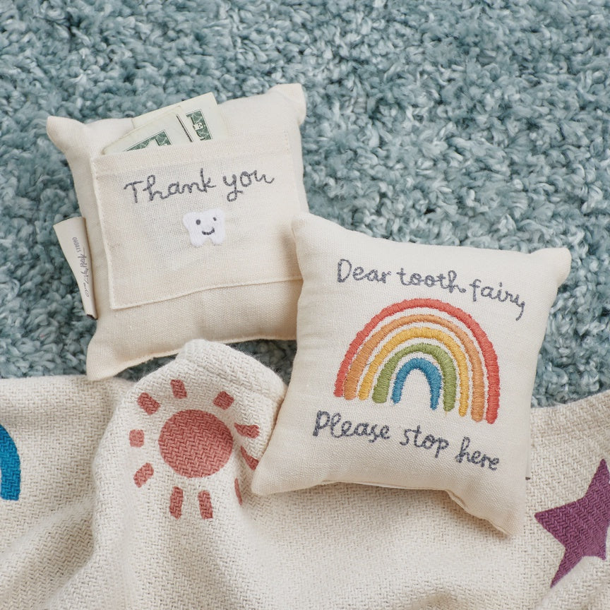 Rainbow Tooth Fairy Pillows
