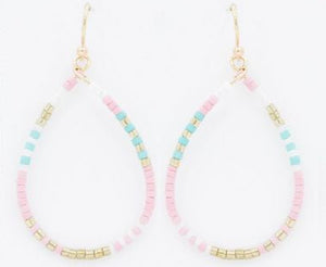 Ryan Pink Multi Earrings