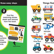 Load image into Gallery viewer, First Sticker Art: Things That Go
