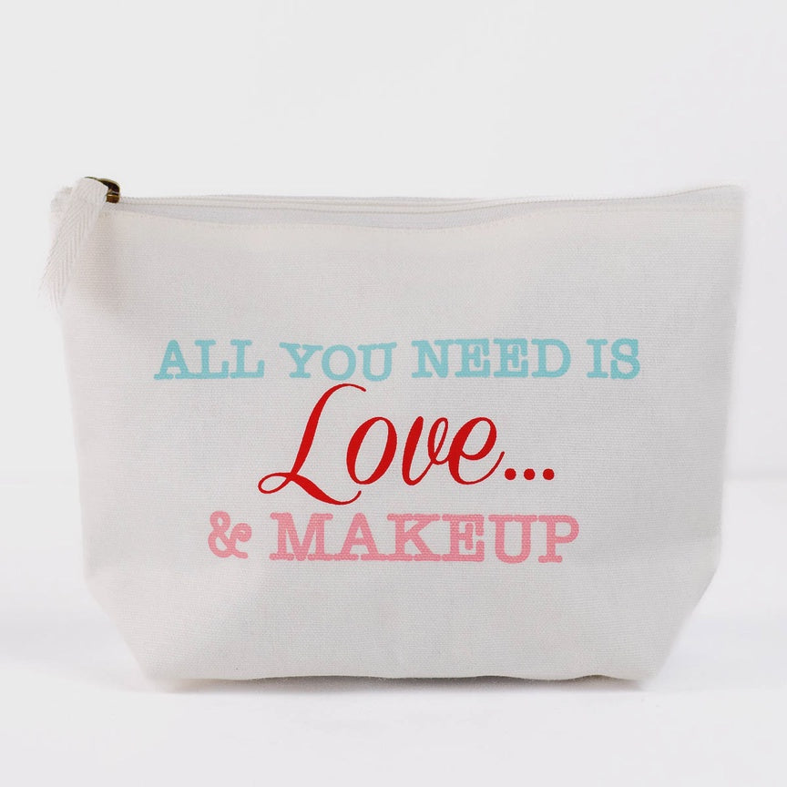 Love & Makeup Cosmetic Bag