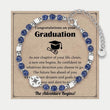 Load image into Gallery viewer, Graduation Stone Beaded Bracelets
