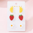Load image into Gallery viewer, Fruit Stud Earrings
