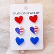 Load image into Gallery viewer, Patriotic Dangles or Studs
