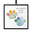 Load image into Gallery viewer, Paw Prints on My Heart Suncatcher

