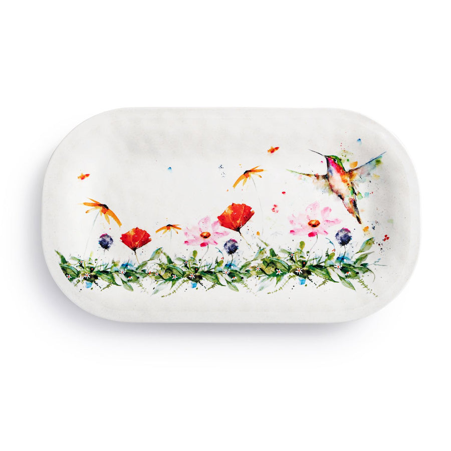 Wildflowers Melamine Platter