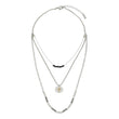Load image into Gallery viewer, Beaded Prayer Black Necklace
