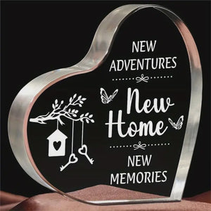 Housewarming Engraved Acrylic Plaque