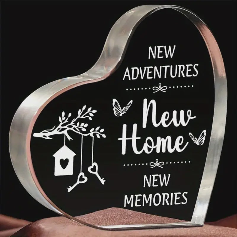 Housewarming Engraved Acrylic Plaque