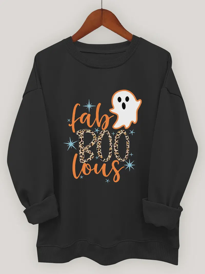FabBOOlous Ghost LS Tee